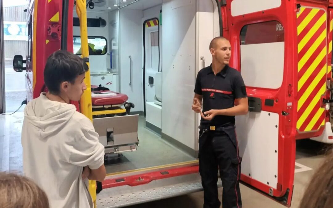 [3EME] VISITE CASERNE DE POMPIERS